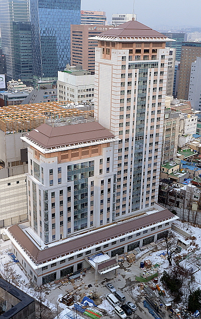 주한 중국대사관 신청사 적용사례